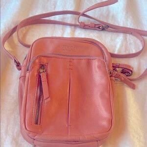 American Leather Co. Peach Crossbody Bag